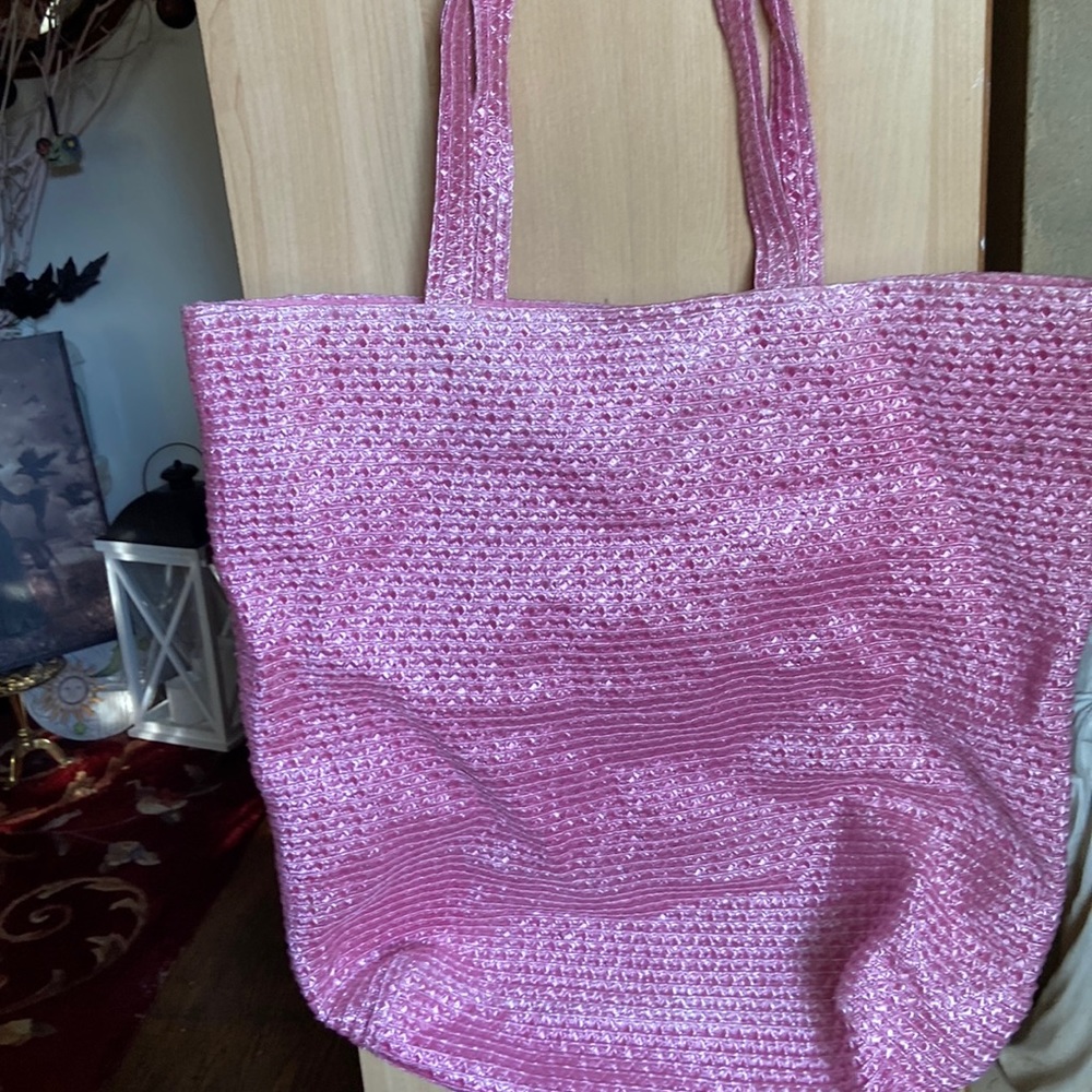 ⭐️ final price accepted ⭐️ Pastel pink beach bag